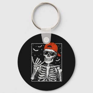 Rock Hand Halloween Costume Cool Rock Music Rocker Key Ring