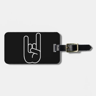 Rock Hand Luggage Tag