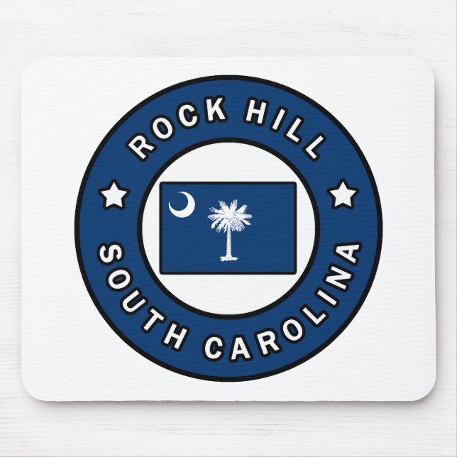Rock Hill South Carolina Mouse Pad (Front)