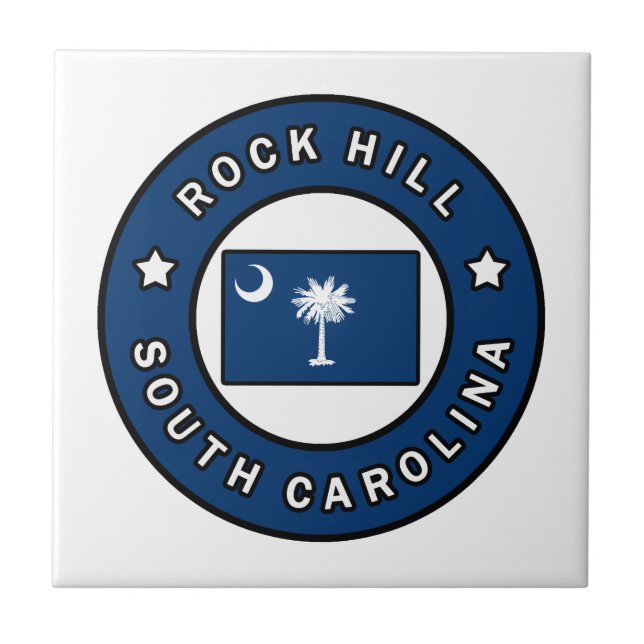 Rock Hill South Carolina Tile (Front)