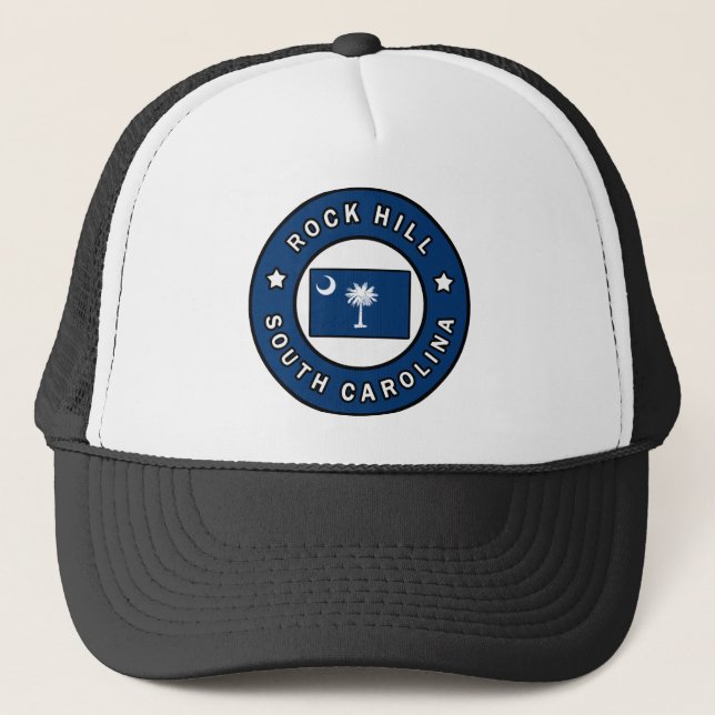 Rock Hill South Carolina Trucker Hat (Front)