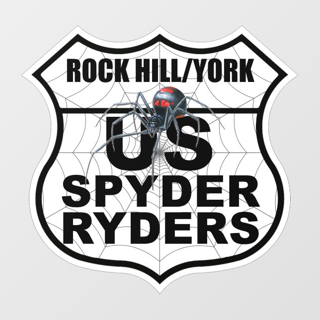 Rock Hill/York SC Chapter - Decal Chapter Logo (Sheet)