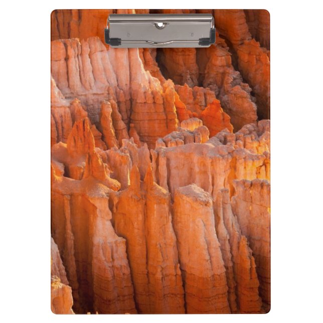 Rock Hoodoos in Morning Light Clipboard (Front)