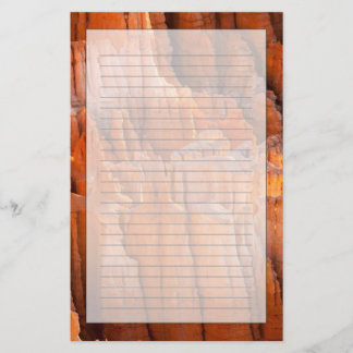 Rock Hoodoos in Morning Light Stationery