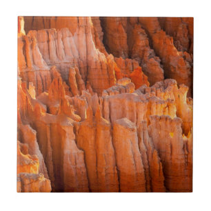 Rock Hoodoos in Morning Light Tile