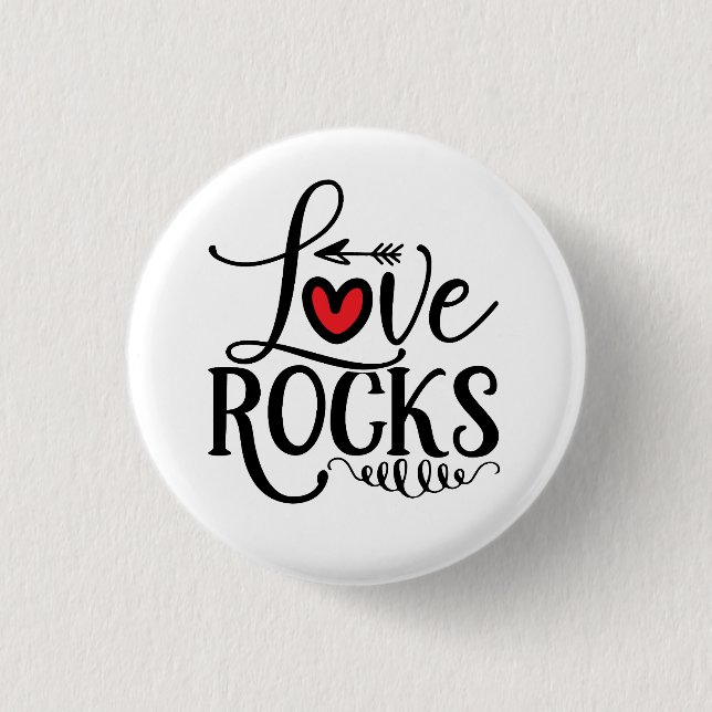Rock Hound 3 Cm Round Badge (Front)