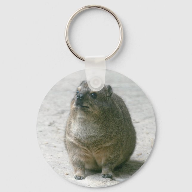 Rock Hyrax Key Ring (Front)