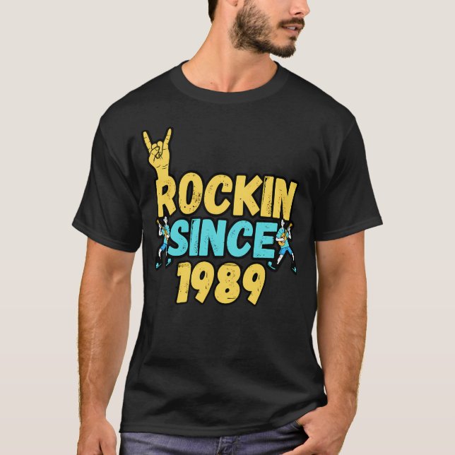 Rock In Since 1989 T-Shirt (Front)