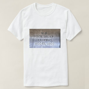 Rock Island Arsenal M1903 Springfield rifle T-Shirt