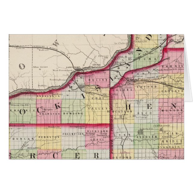Rock Island, Henry, Mercer counties (Front Horizontal)