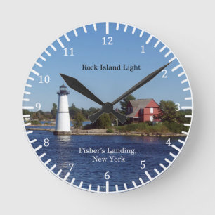 Rock Island Light clock