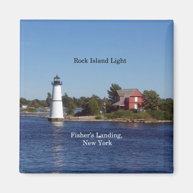 Rock Island Light magnet (Front)