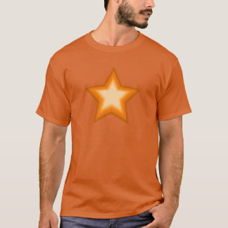 Rock It Orange Five Pointed Star - Seven Levels T-Shirt