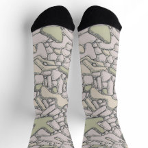 Rock It! Surreal Hiking Camping socks