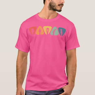 Rock Jazz Music Band Electric Acoustic Guitar Head T-Shirt