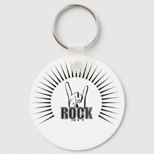 Rock Key Ring