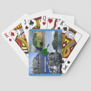 Rock Landscapes of Alaska Collage Playing Cards