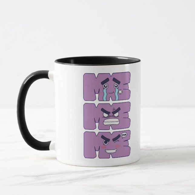 Rock Lee Faces! Mug (Left)
