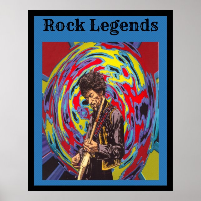 Rock Legends Poster (Front)