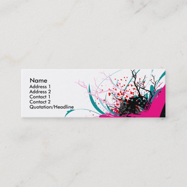 Rock=Life 'X-Rated Earth' Profile Card (Front)