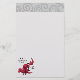 Rock Lobster Dance Stationery