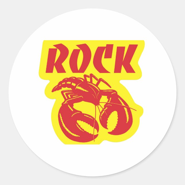 Rock Lobster Sticker (Front)