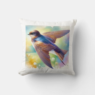Rock Martin Painting 130924AREF132 - Watercolor Cushion
