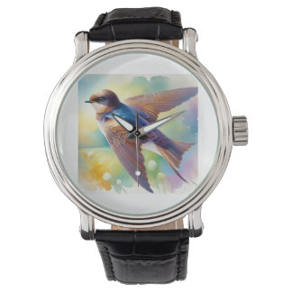 Rock Martin Painting 130924AREF132 - Watercolor Watch