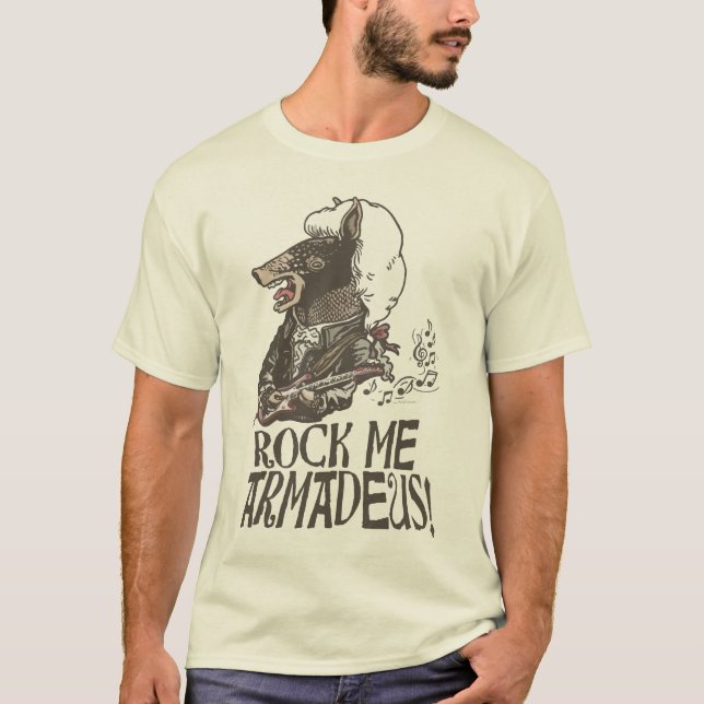 Rock Me Armadeus Armadillo T-Shirt (Front)