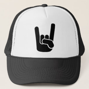 Rock Metal Hand Trucker Hat