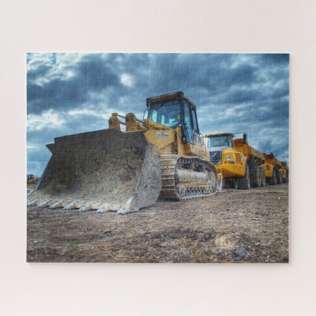 Rock Mining Heavy Equipment Jigsaw Puzzle (Horizontal)