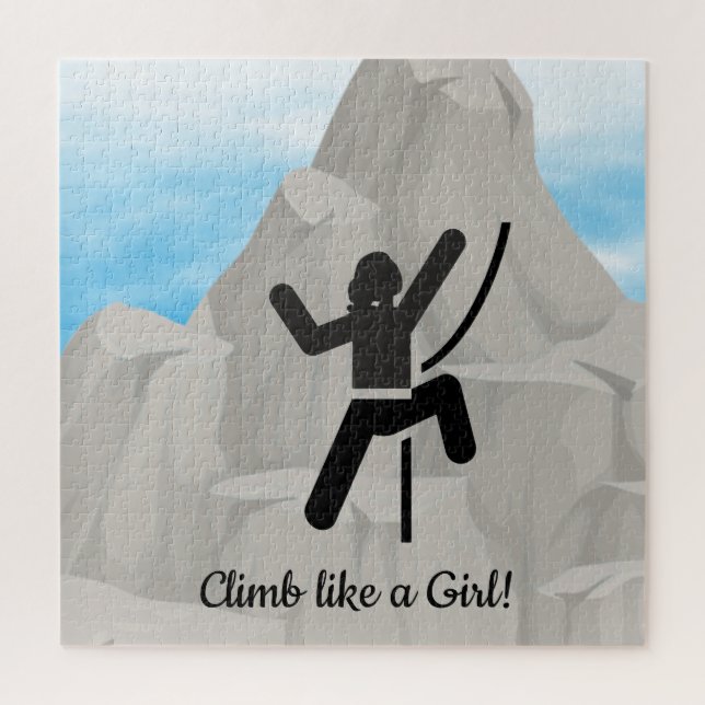 Rock Mountain Climbing Puzzle (Vertical)
