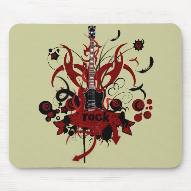 Rock Mouse Carpet Pad (Front)