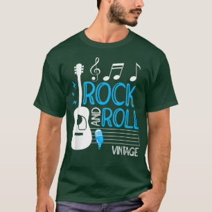 Rock Music Rock and Roll Guitar Acoustic guitar Ro T-Shirt