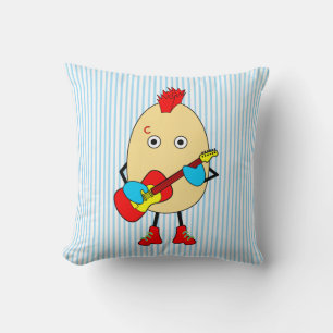Rock Musician Egghead Cushion