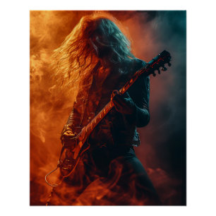 Rock Musician Poster