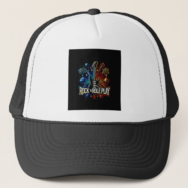 Rock 'N Role Play Trucker Hat (Front)