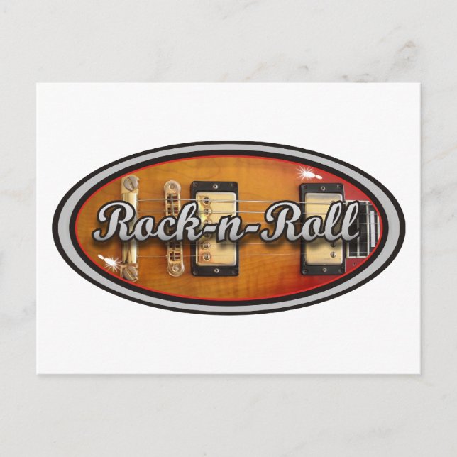 Rock-n-Roll 1 Postcard (Front)