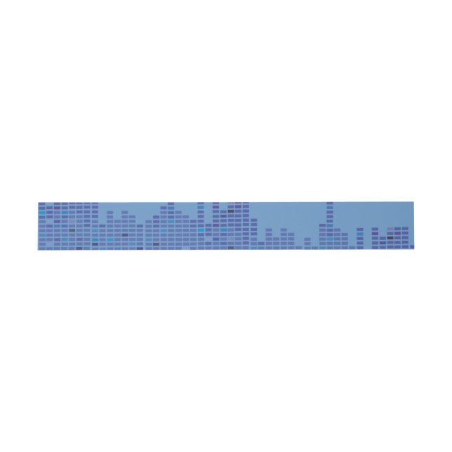 Rock n Roll Bar Bat Mitzvah Invitation Belly Band (Flat)