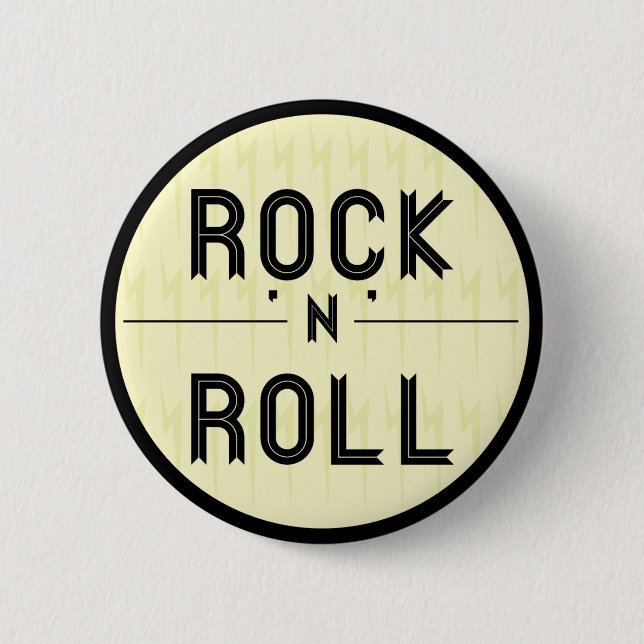 Rock n Roll Button (Front)