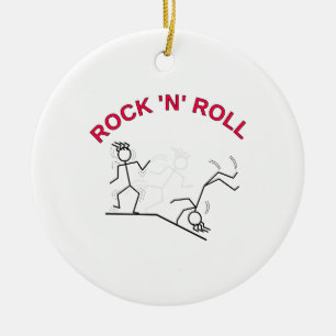 Rock 'N' Roll Ceramic Tree Decoration