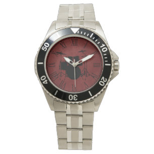 ROCK N ROLL DRUMS WATCH