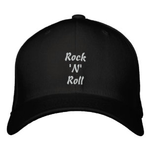 Rock 'N' Roll Embroidered Hat