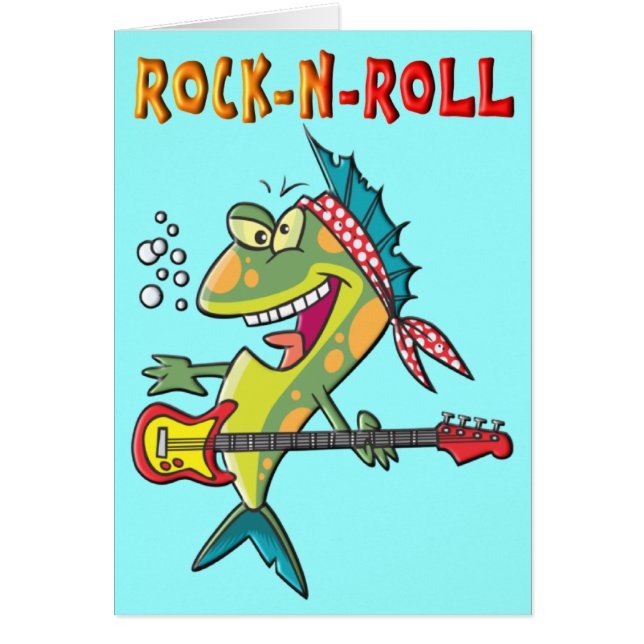 Rock-N-Roll Fish (Front)