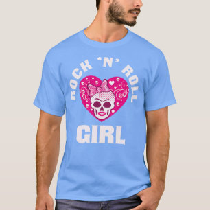 Rock n Roll Girl Music Dancing Concert Festival 5 T-Shirt