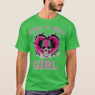 Rock n Roll Girl Music Dancing Concert Festival 6 T-Shirt