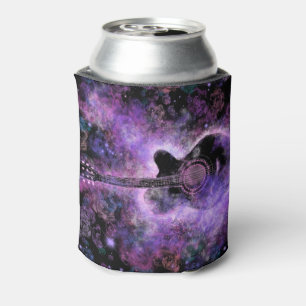 Rock N Roll Guitar Can Cooler Rock Music