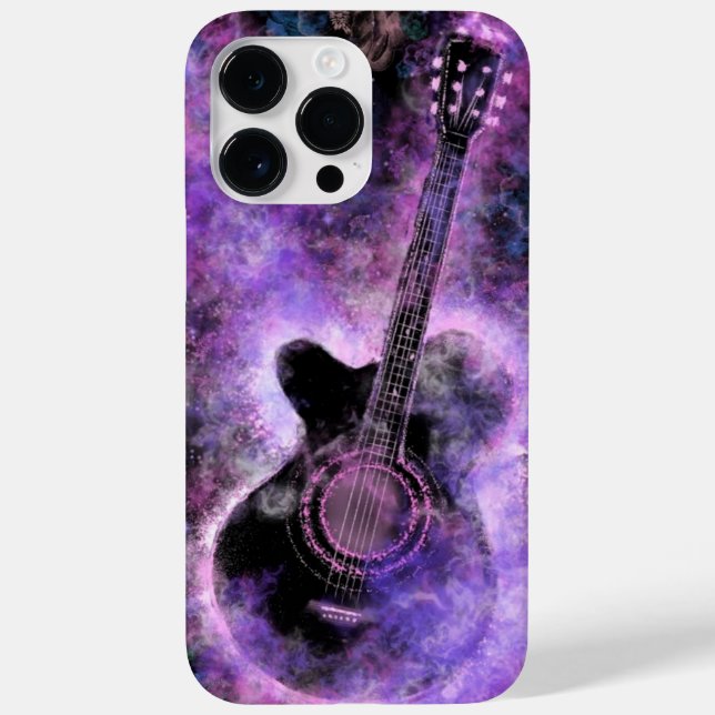 Rock N Roll Guitar Rock Music Gift Case-Mate iPhone Case (Back)