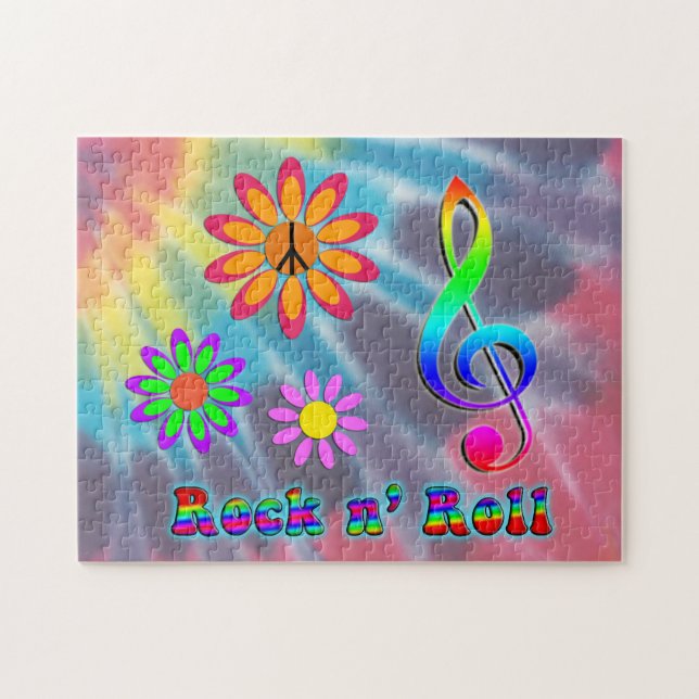 Rock n' Roll Jigsaw Puzzle (Horizontal)