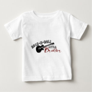 Rock-n-Roll Little Brother Baby T-Shirt